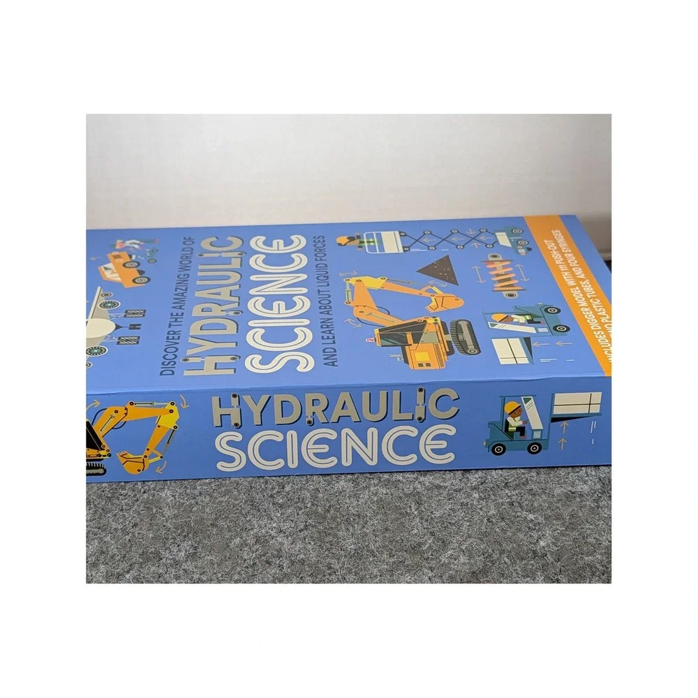 QEB Hydraulic Science Kit Build Your Own Working Digger Model STEM Toy Ages 8+